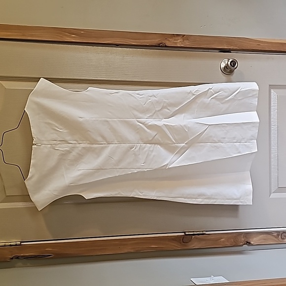 Shulami - Cream & Black Dress W/ Bow Detail Sz L - Picture 6 of 7